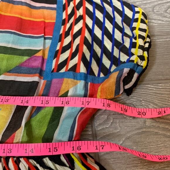 Anthropologie conditions apply kynsa chevron rainbow top - Picture 7 of 8